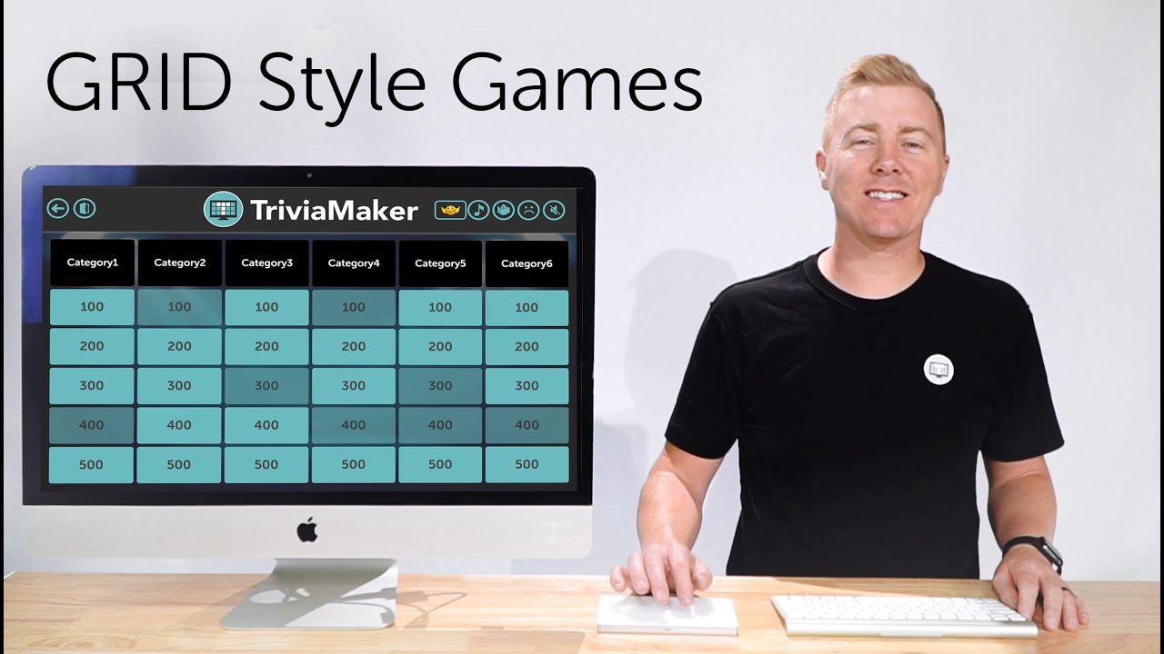 Creating a GRID style trivia game with TriviaMaker.com