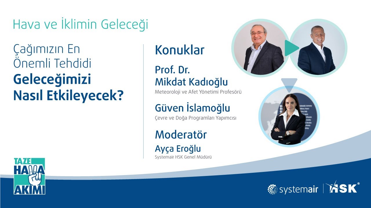 Hava ve İklimin Geleceği | Taze Hava Akımı Webinar Serisi #1