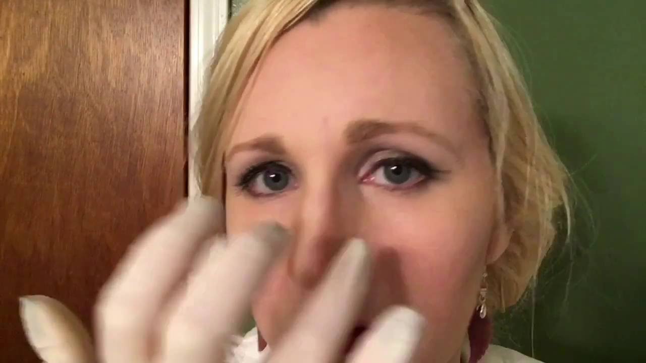 ASMR Medical Face Exam | Gloves, Light, Personal Attention