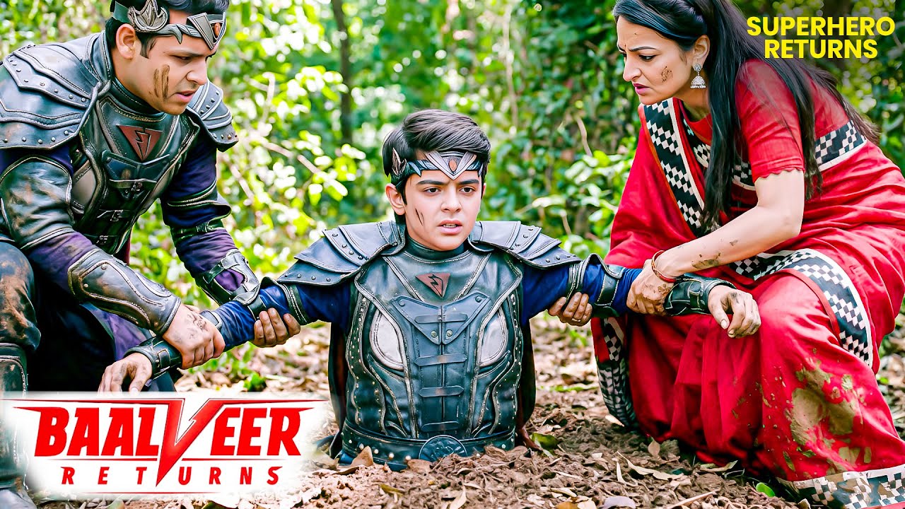 जब विवान दब गया मिट्टी में, बालवीर ने बचाई उसकी जान | Balveer | Baalveer Returns | Magic Show