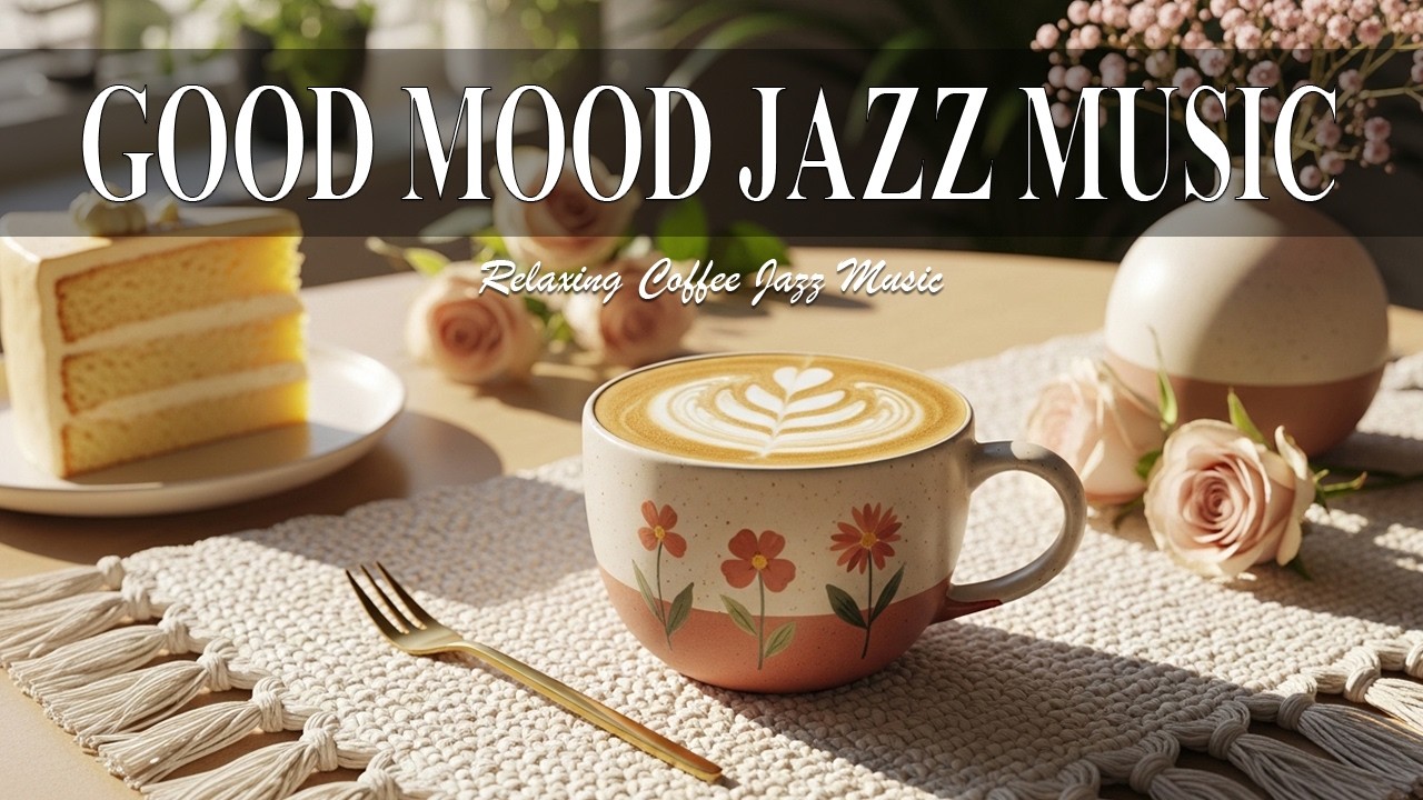 Good Mood Jazz 🌹 Bossa Nova Coffee Vibes for Good Mood, Study Focus and Relaxing Morning
