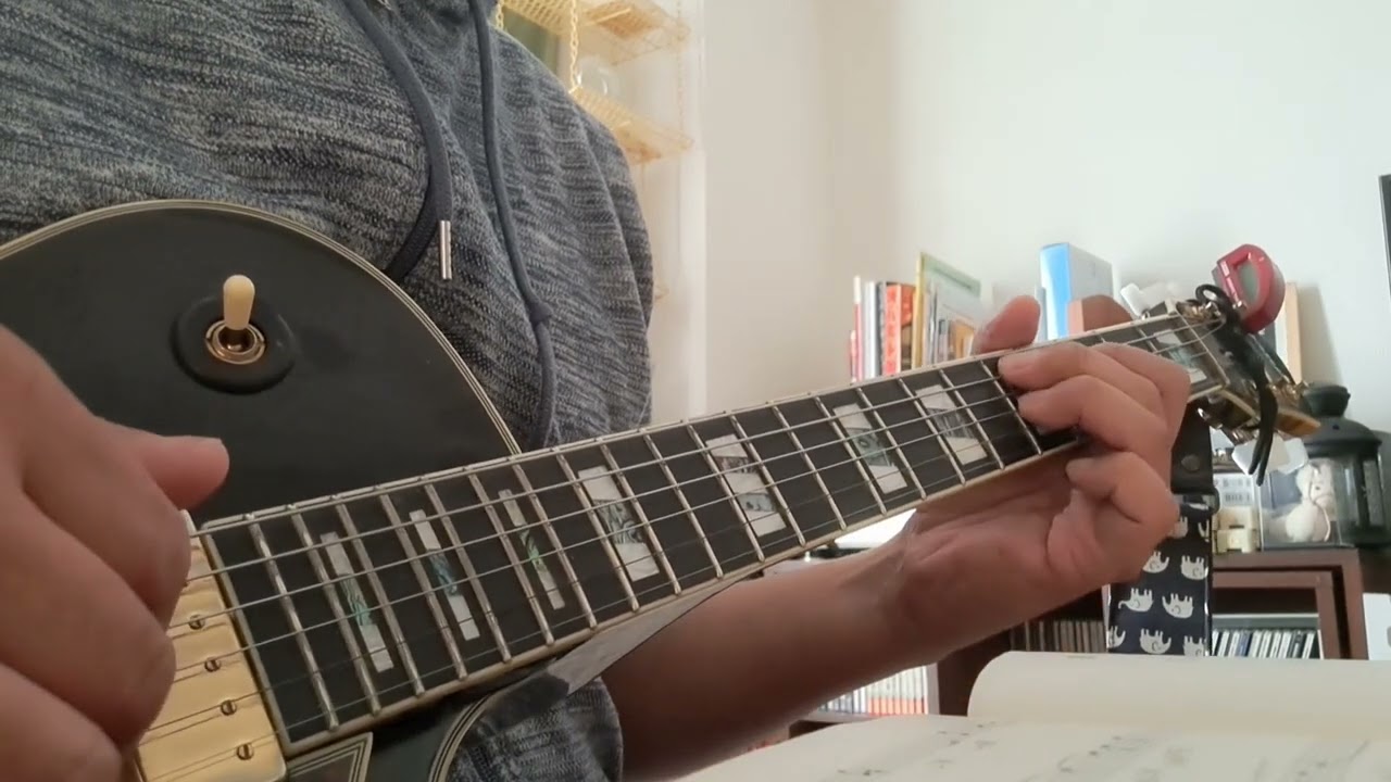 【３６日目】１３日の金曜日クリアぎたとも企画ちー牛の１日１曲#guitar #jazz #beginners 