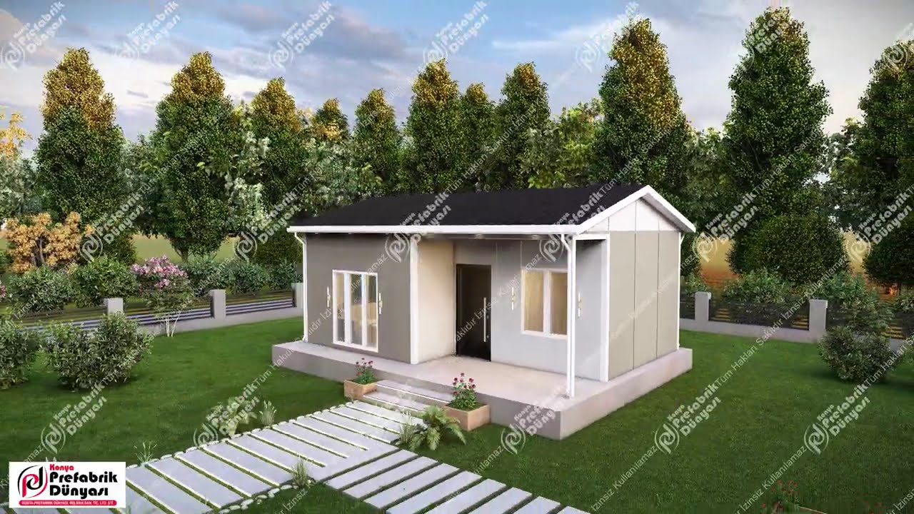 40 m2   Prefabrik Ev