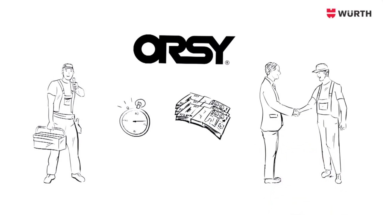 ORSY от Wurth - супермаркет расходных материалов