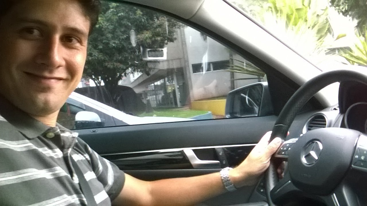 Caçador de Carros: Test Drive Mercedes C180 2013