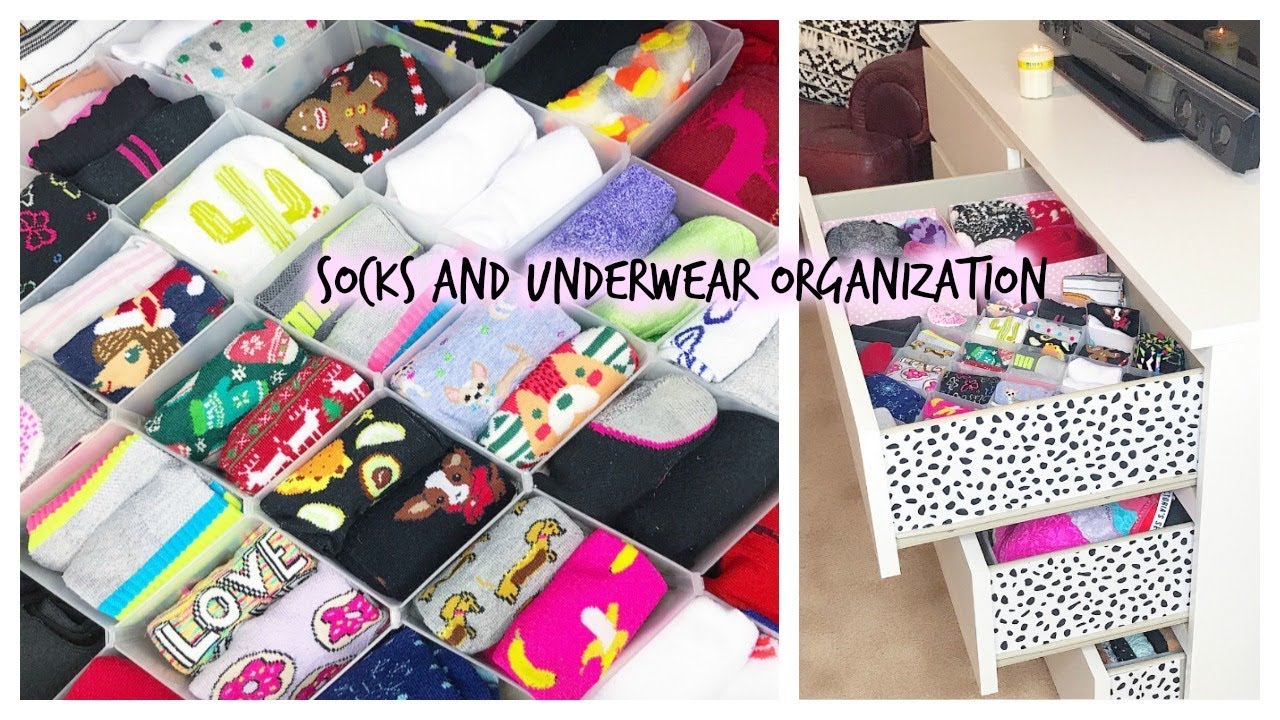 KonMari with Me! Organizing My Socks & Underwear || Tidying Up my drawers