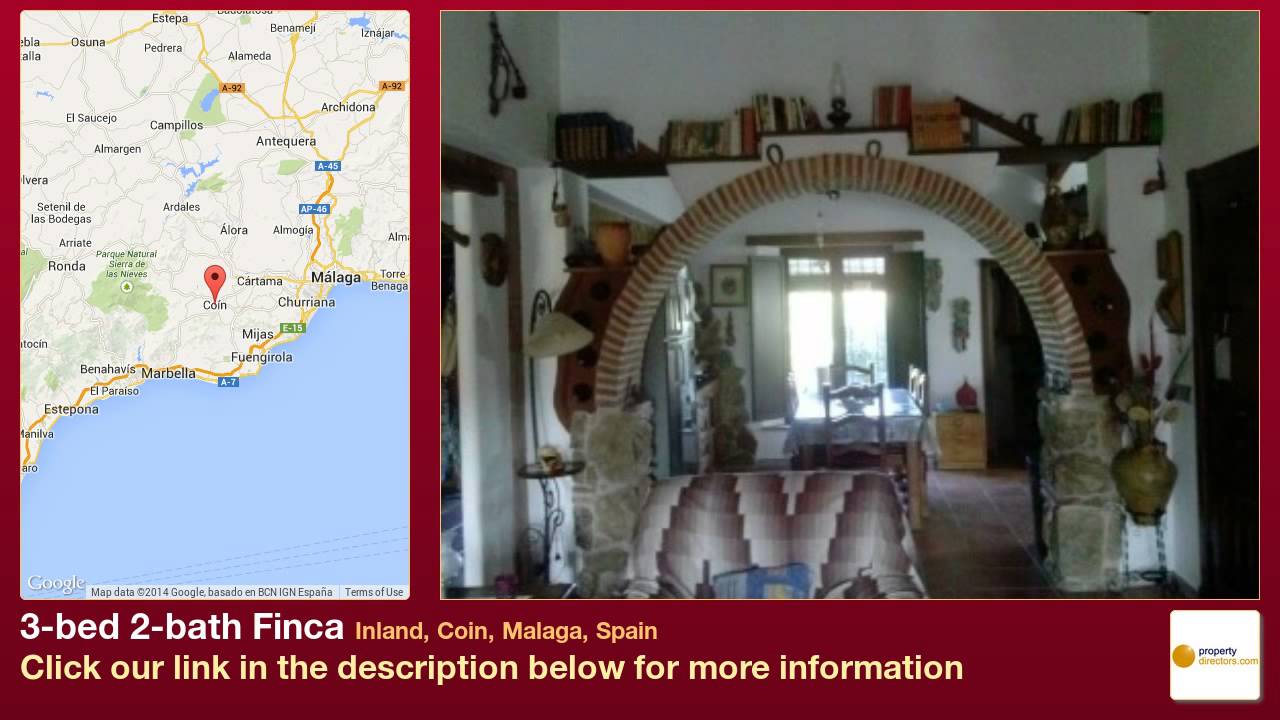 3-bed 2-bath Finca to Rent in Inland, Coin, Malaga, Spain
