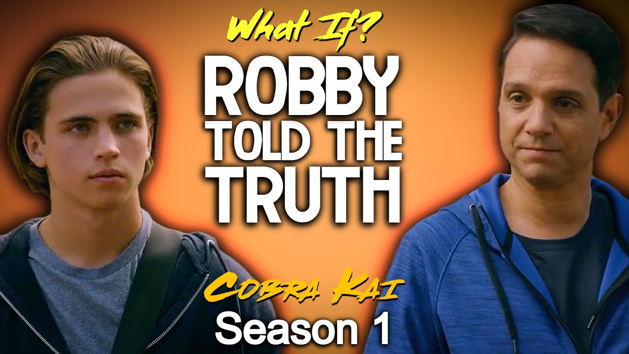 What If Robby Told Daniel He Was Johnny's Son? (Cobra Kai)