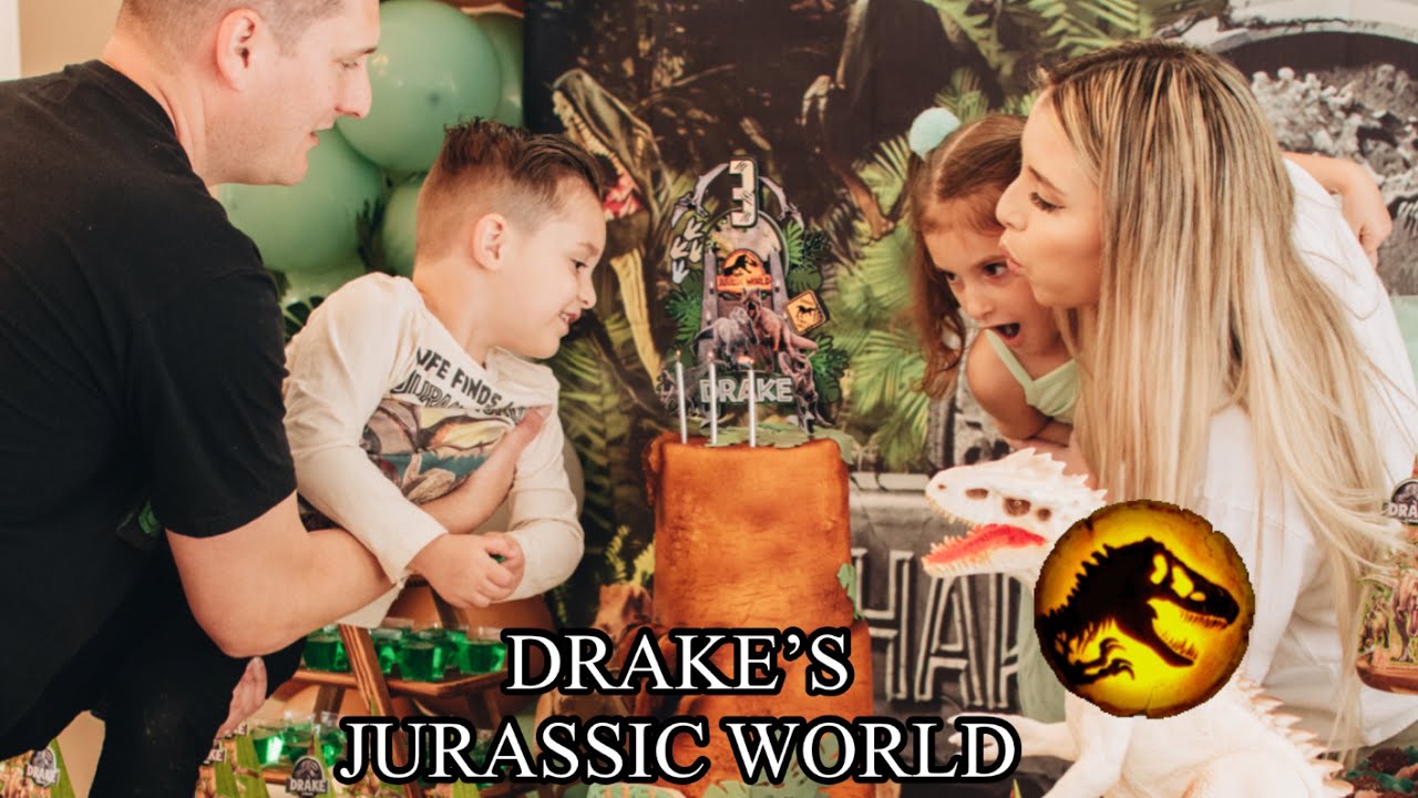Drake’s Jurassic World 3rd Birthday (Jurassic World Birthday Party)