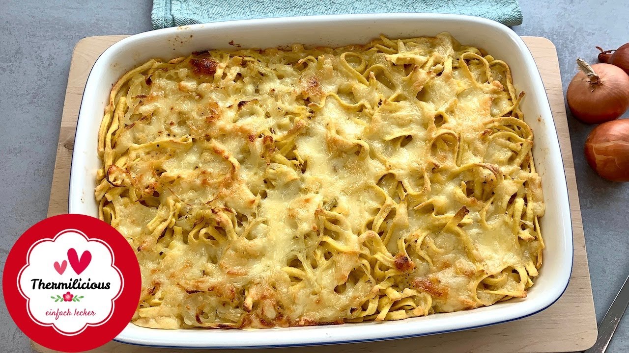 Käsespätzle aus dem Backofen | Thermomix® TM5/TM6