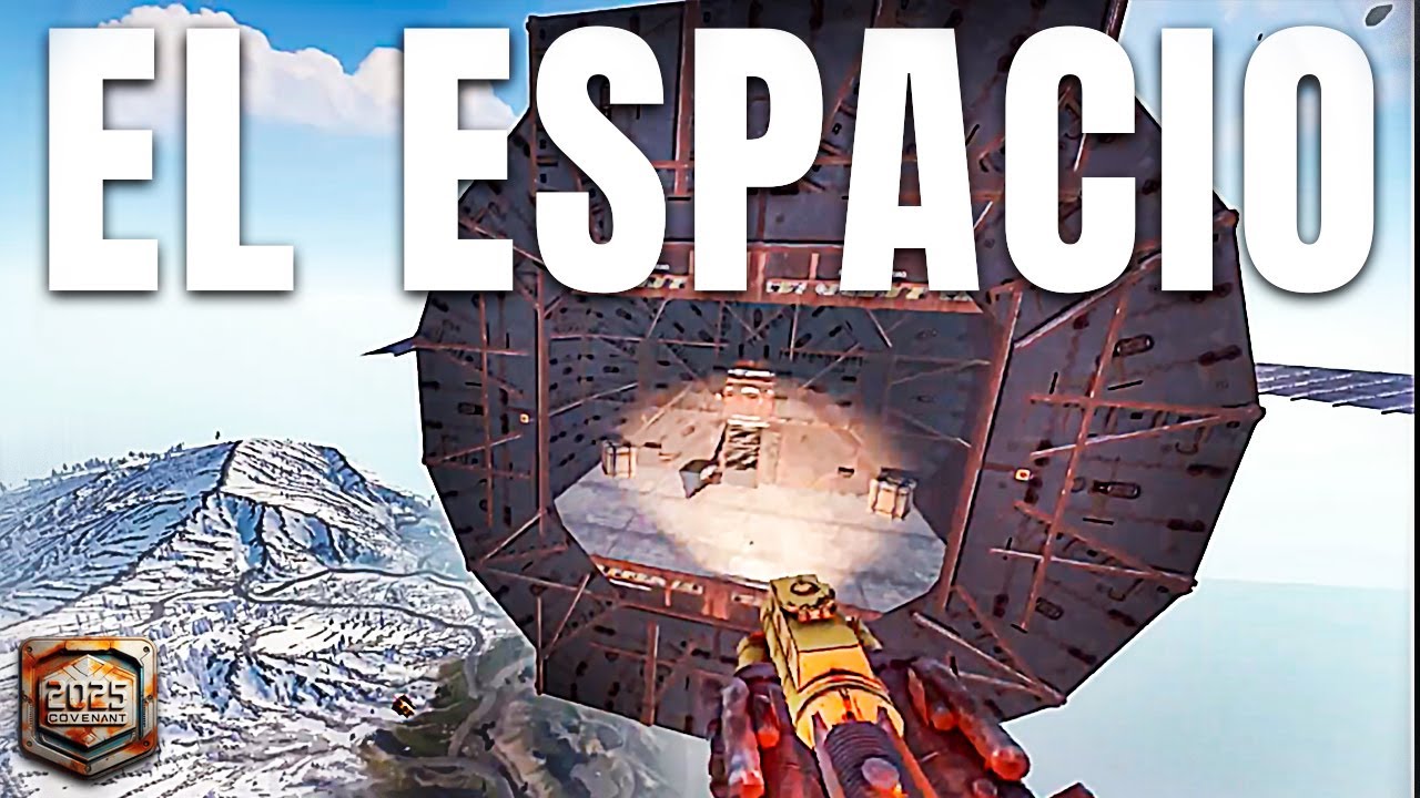 Nos PELEAMOS en una BASE en el ESPACIO - RUST - Gameplay español
