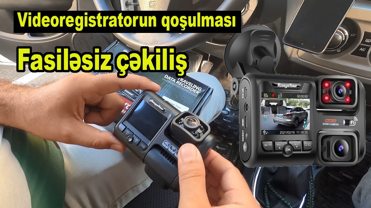 Videoregistratorun quraşdırılması. Range Tour Novatek D30H videoregistratorunun incələmə videosu