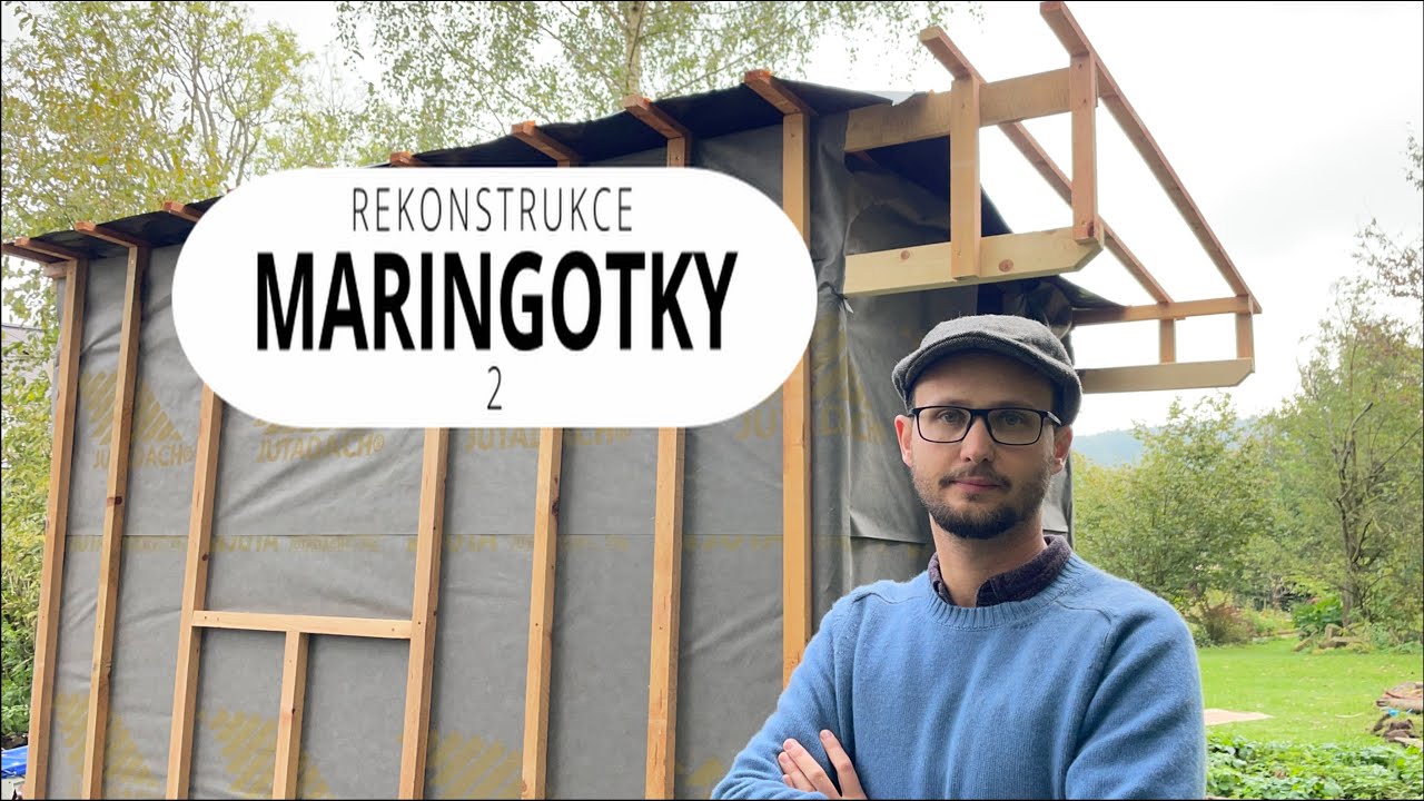 Rekonstrukce maringotky 2 | Oprava konstrukce, podstřešní fólie