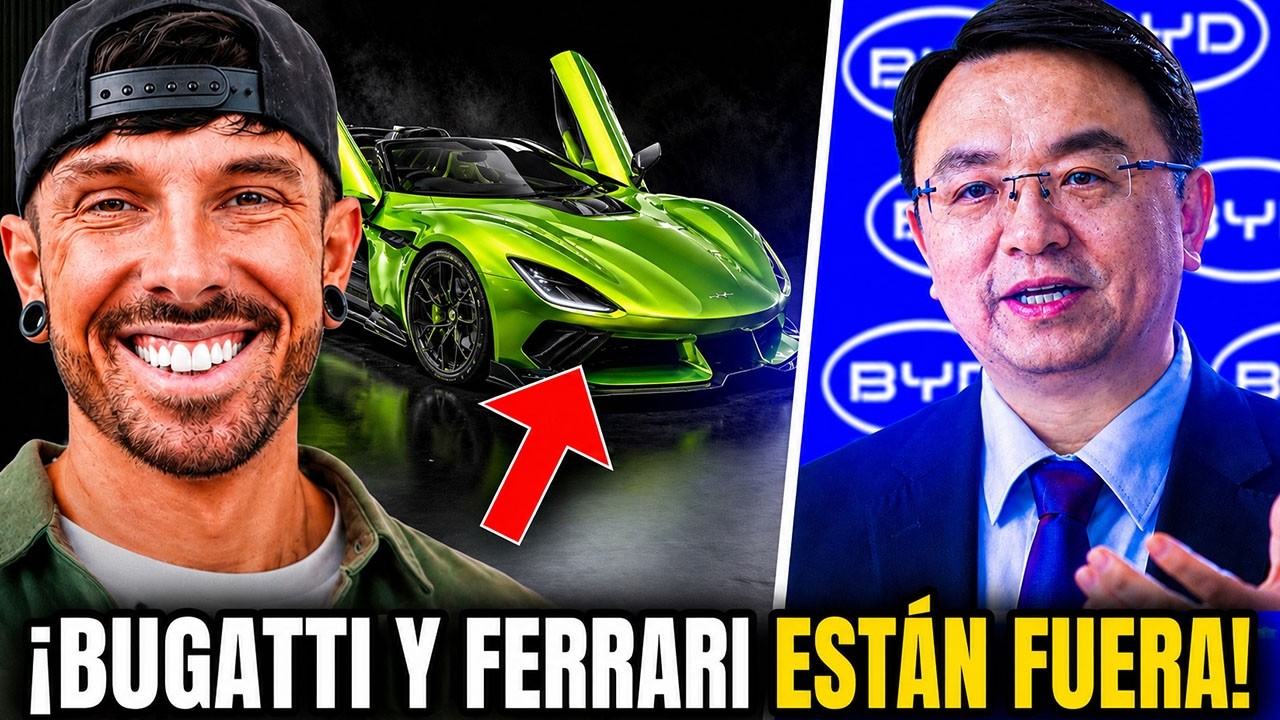 BYD Acaba De Desafiar A Mat Armstrong A Reconstruir Su Superdeportivo De $2M Bugati Y Ferrari P&Aacute;NICO