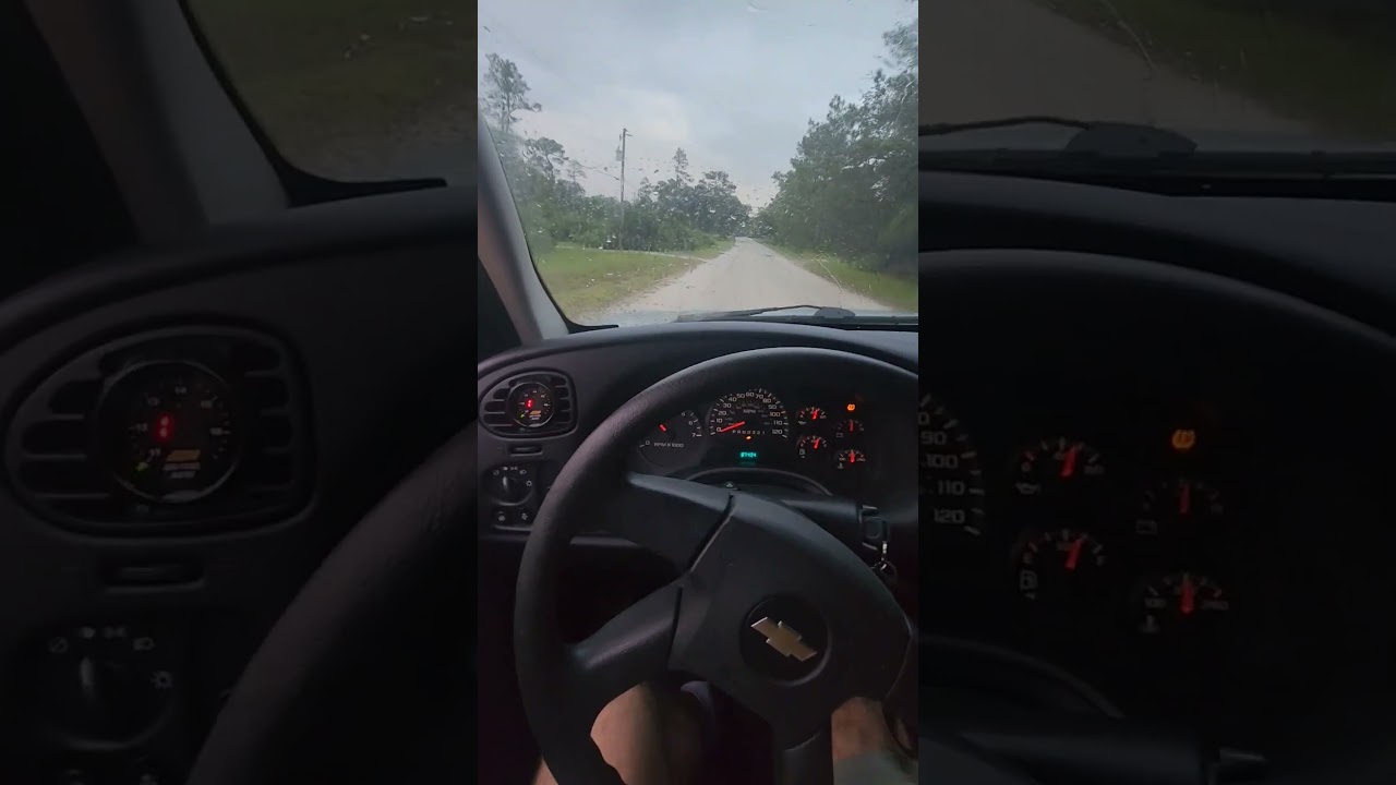 Turbo Trailblazer Atlas 4200 Low Boost 4wd Launch! #inline6 #4200 #turbo
