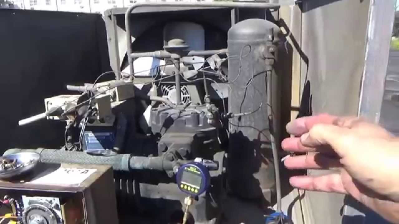 Fix refrigerant leak and convert the system from MP39 to R 134a