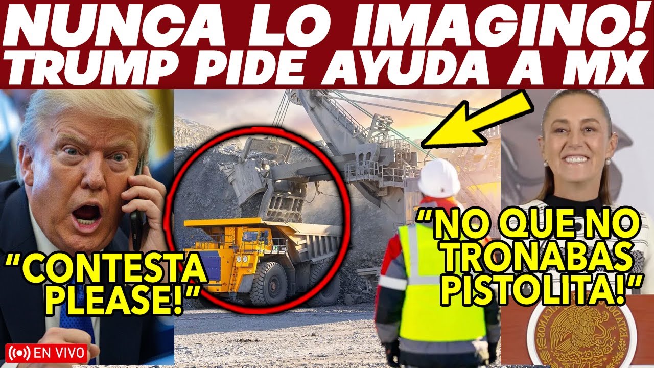 TRUMP LE LLORA A CLAUDIA! MEXICO ANUNCIA ¡MEGA INVERSION EN TODO EL PAIS! ANUNCIA EMPLEO BIEN PAGADO