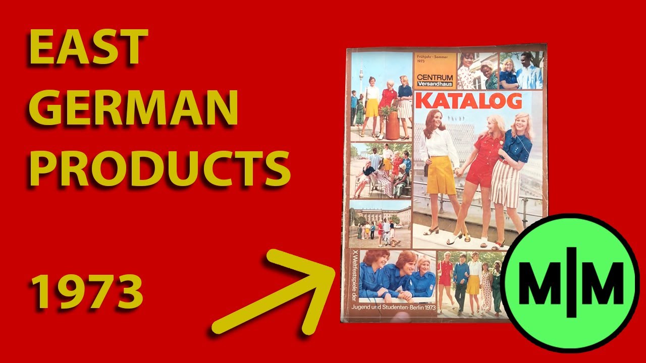 Discovering Hidden Treasures: Rare and Fascinating 46-Year-Old East German Mail Order Catalogue!
