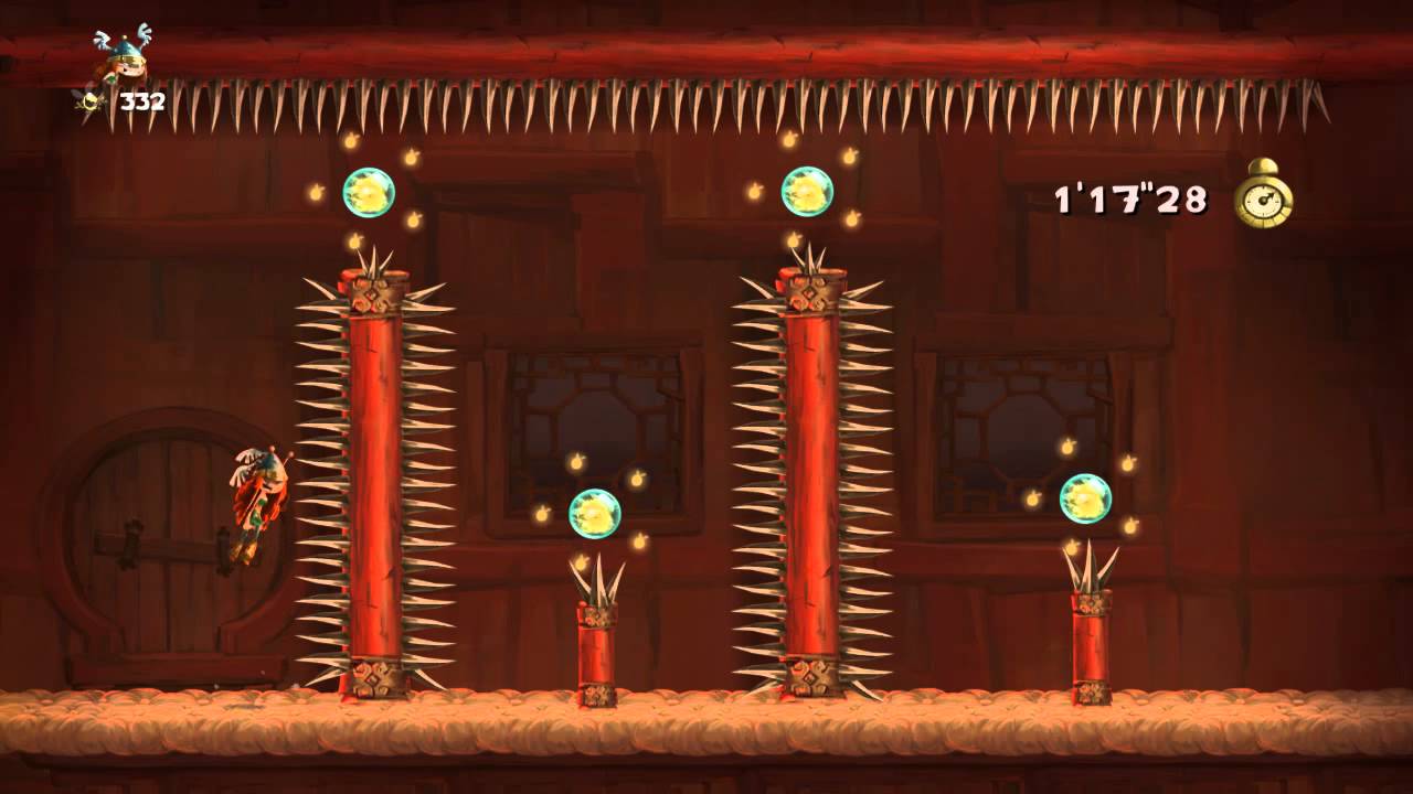 Rayman Legends The Shaolin Master Dojo / Rescue Emma