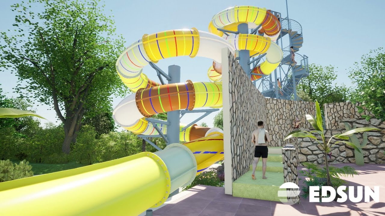 Camping La Prairie - Nouveau toboggan 2024