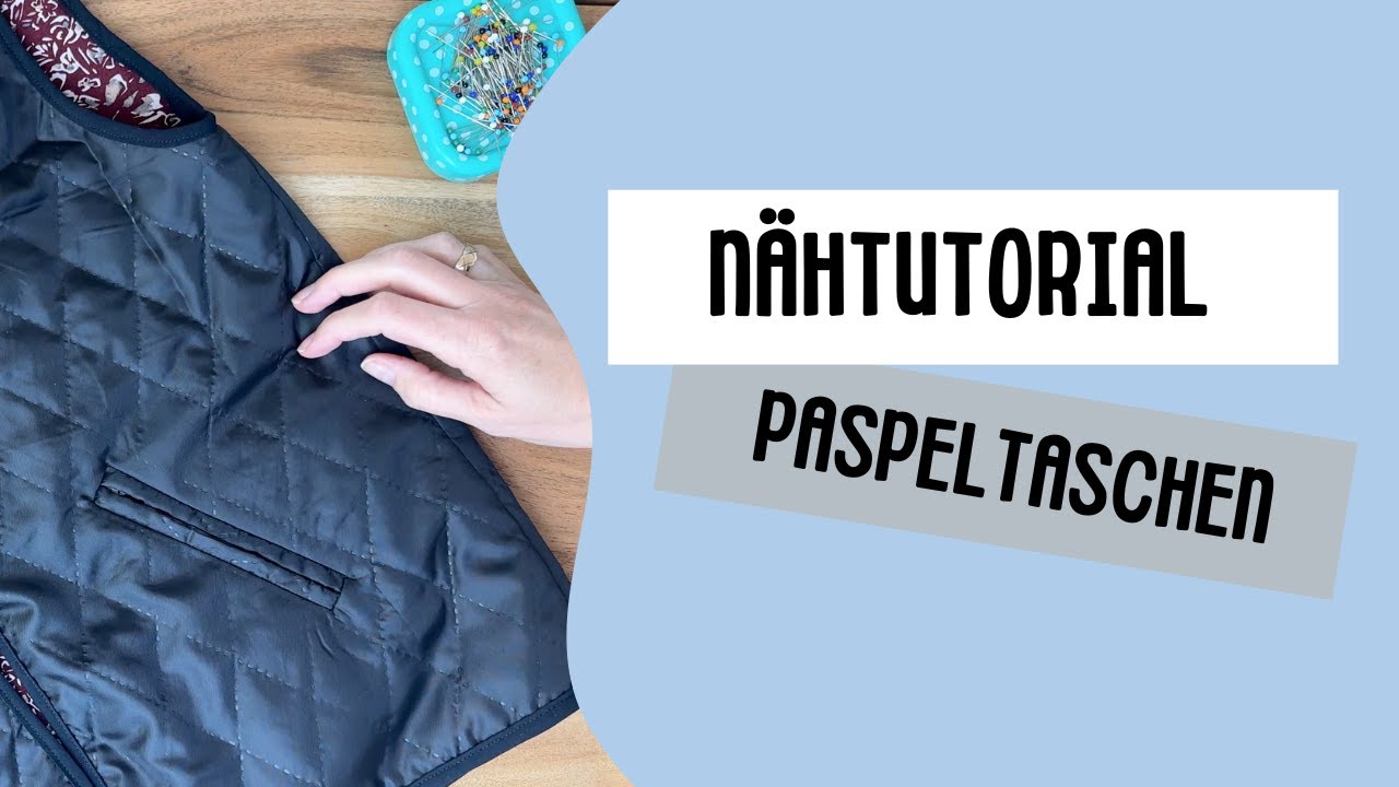 Paspeltasche nähen: Schritt-für-Schritt Anleitung für perfekte Ergebnisse