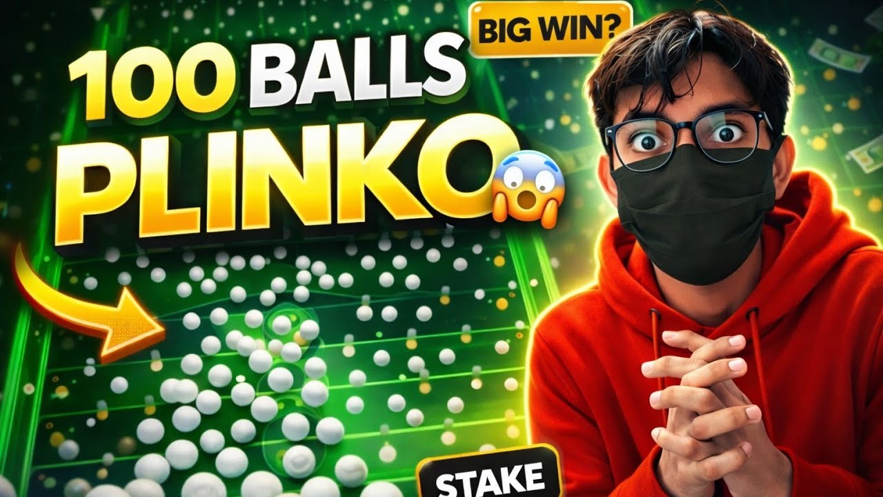 Plinko Me 100 Balls Drop 😱 | Stake Par Kya Hua? Big Result! 