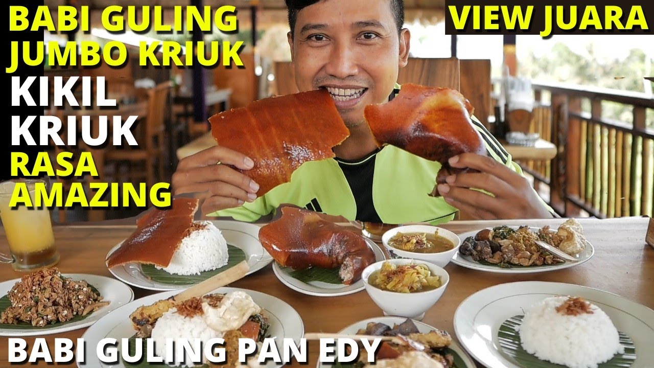 BABI GULING KULIT JUMBO KRIUK & KIKIL KRIUK - BABI GULING PAN EDY TIMUHUN