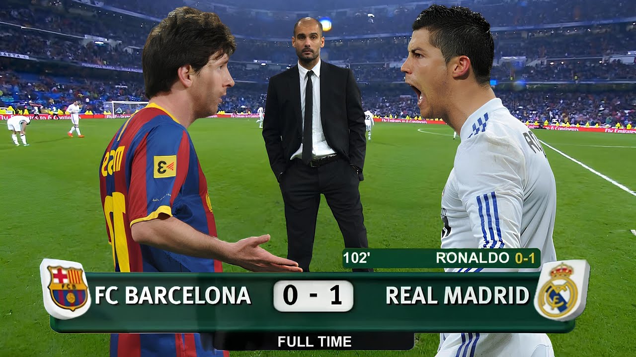 The Day Cristiano Ronaldo Singlehandedly Destroyed Lionel Messi & Pep Guardiola