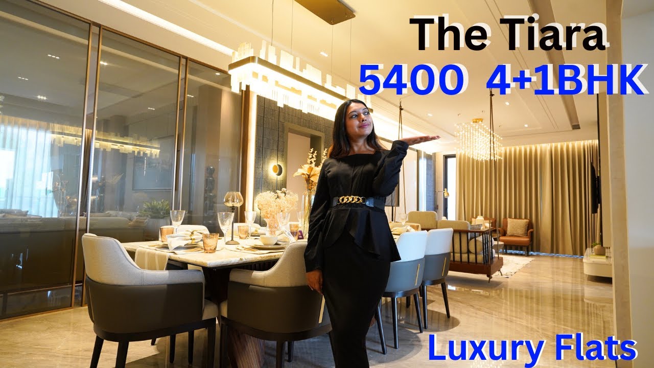 Sample Flat Tour - Sham Exotic - The Tiara Luxury Apartments at Medicity New Chandigarh