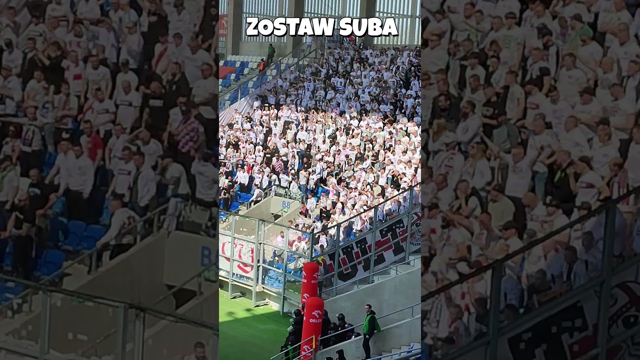 Kibice ŁKS-u Ł&oacute;dź pozdrawiają zgody na meczu w Płocku | 13.04.2025