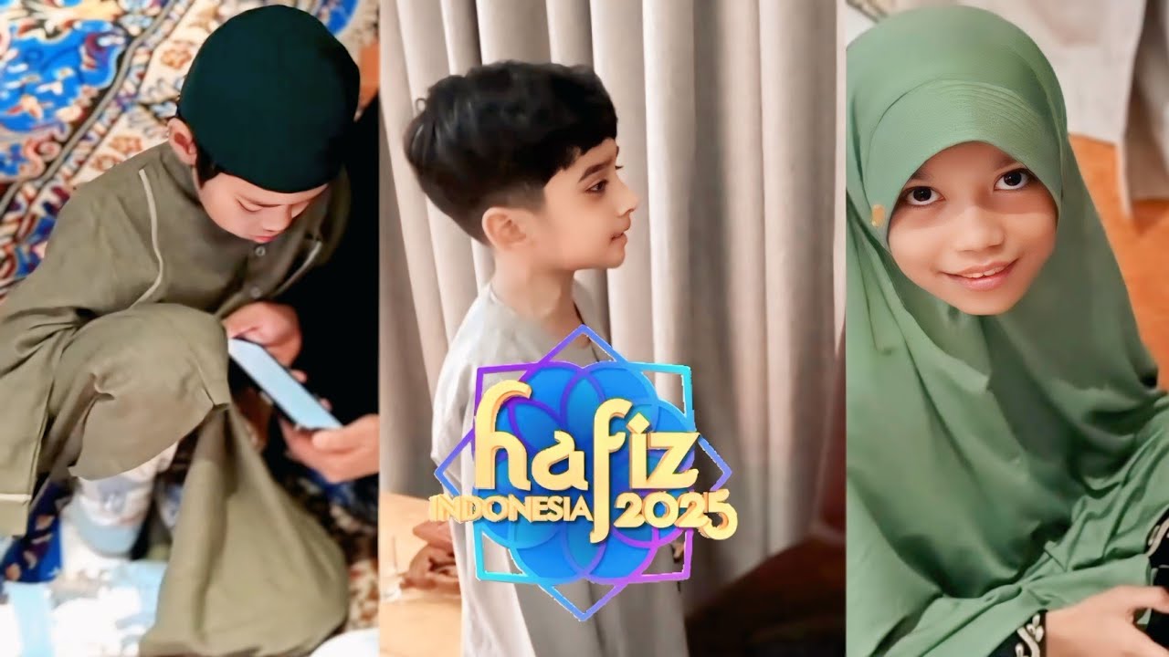 Moment Persiapan Para Peserta Hafiz Indonesia Tampil Bersama Orang Tua