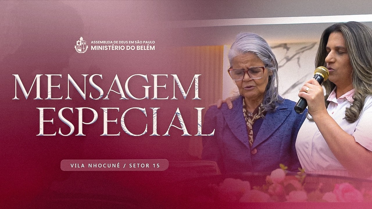 PREGAÇÃO FORTE MULHERES COM CRISTO 2026 | MINISTÉRIO DO BELÉM I AD BELEM