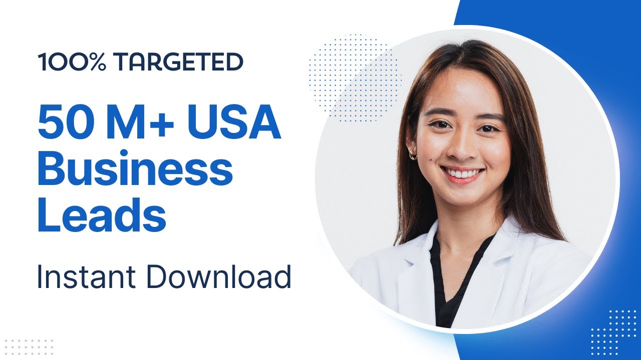 USA B2B Email List: How to Acquire a USA Business Email List Database