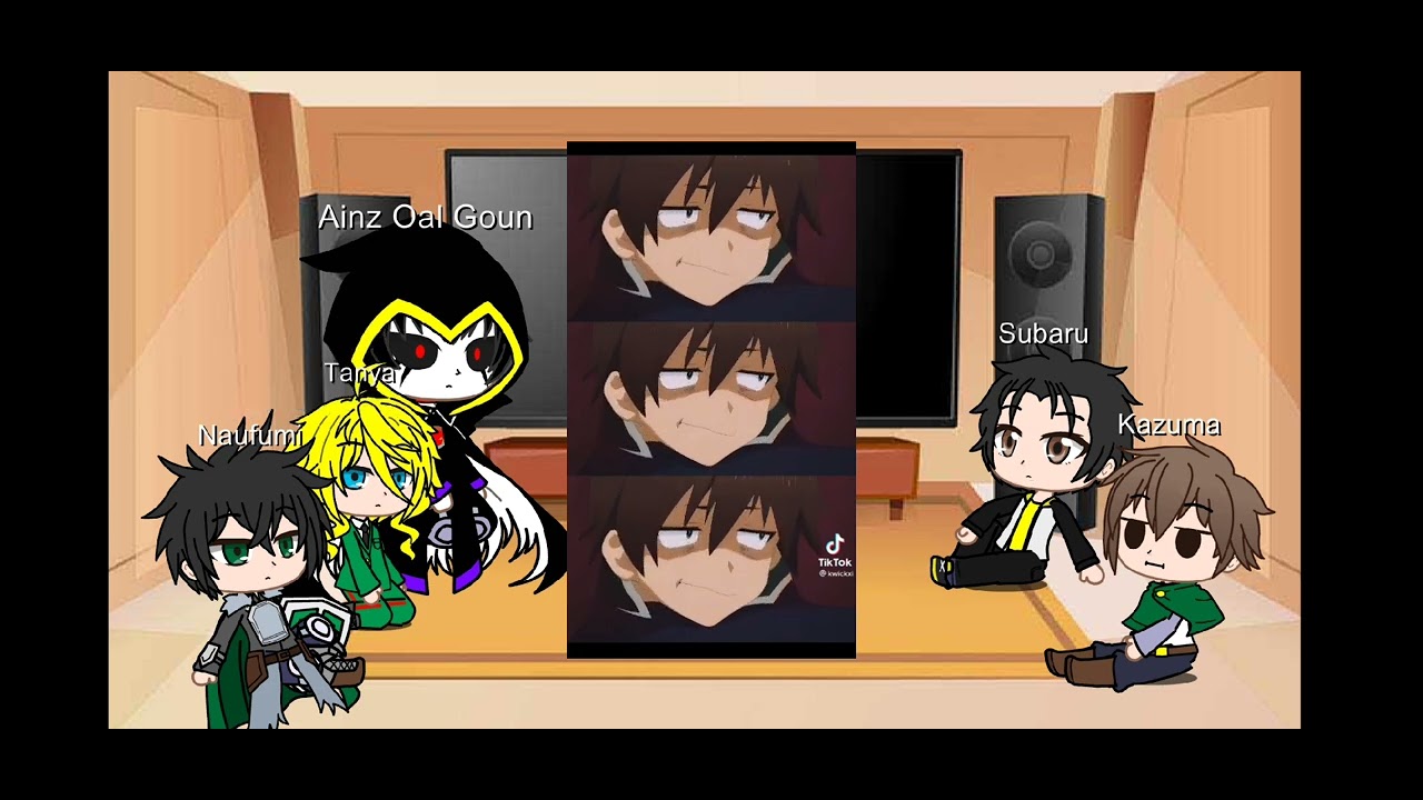Реакция Исекай Квартет друг на друга.Isekai Quartet reactions to each other.(🇷🇺and 🇺🇸)