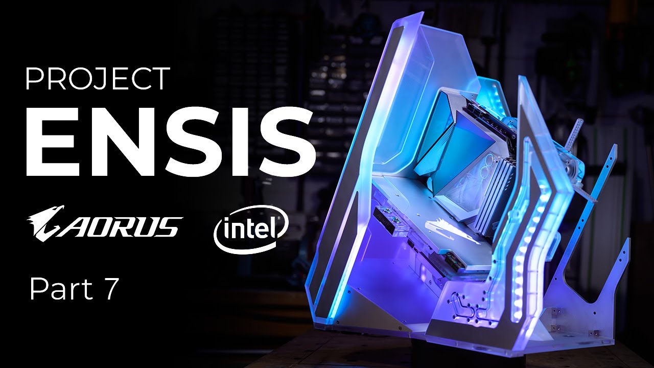 AORUS Ensis, часть 7 — Шасси ЗАВЕРШЕНО! | бит-тек Моддинг с участием. АОРУС и Intel #Ensis