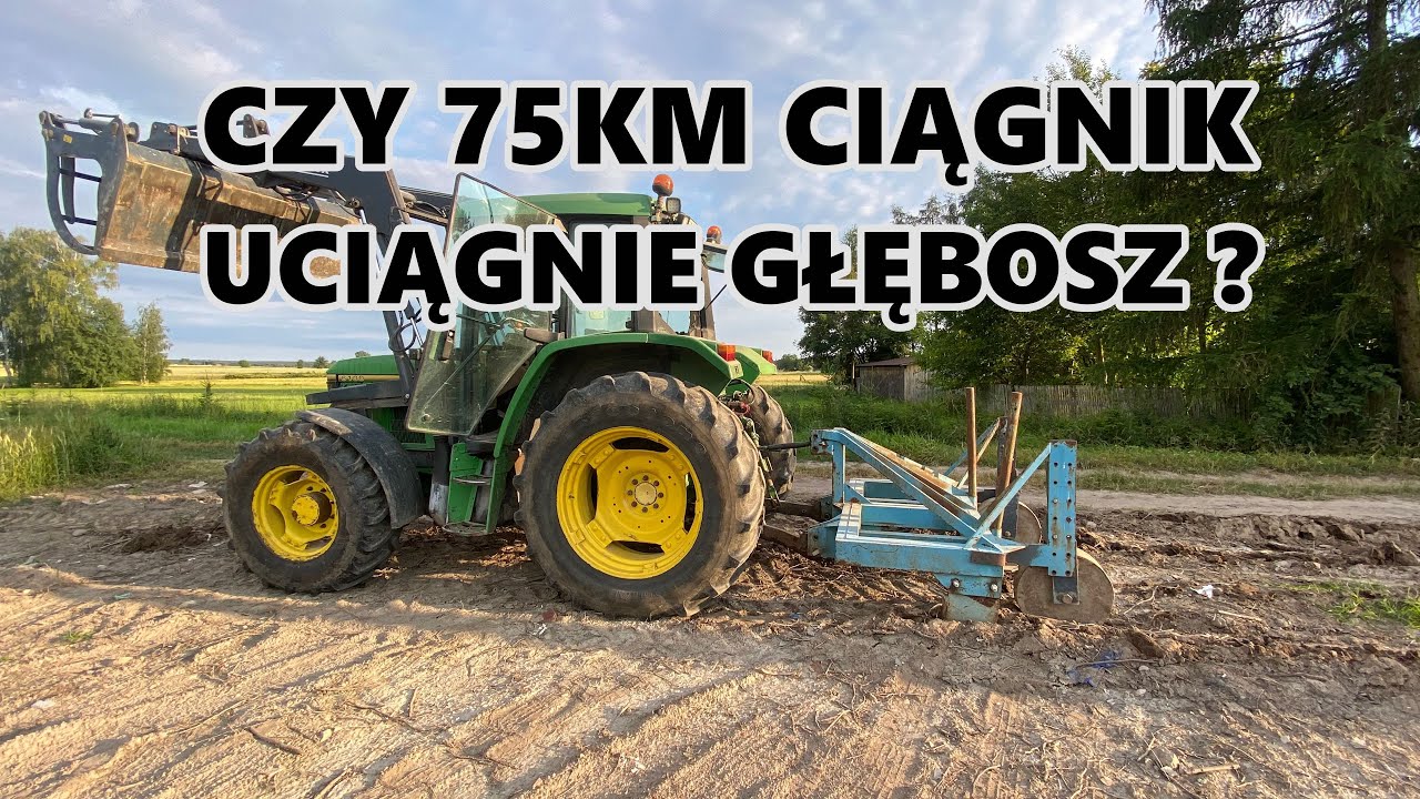 CZY JD 6100 RADZI SOBIE Z GŁĘBOSZEM ?