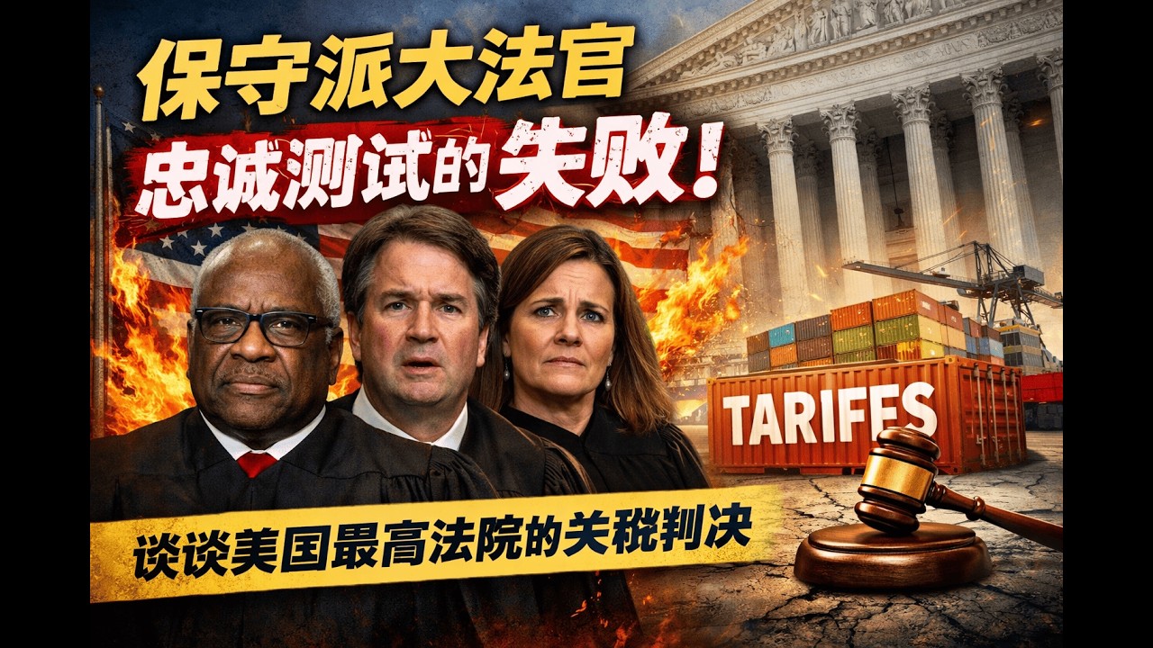 保守派大法官忠诚测试的失败：谈谈美国最高法院的关税判决
