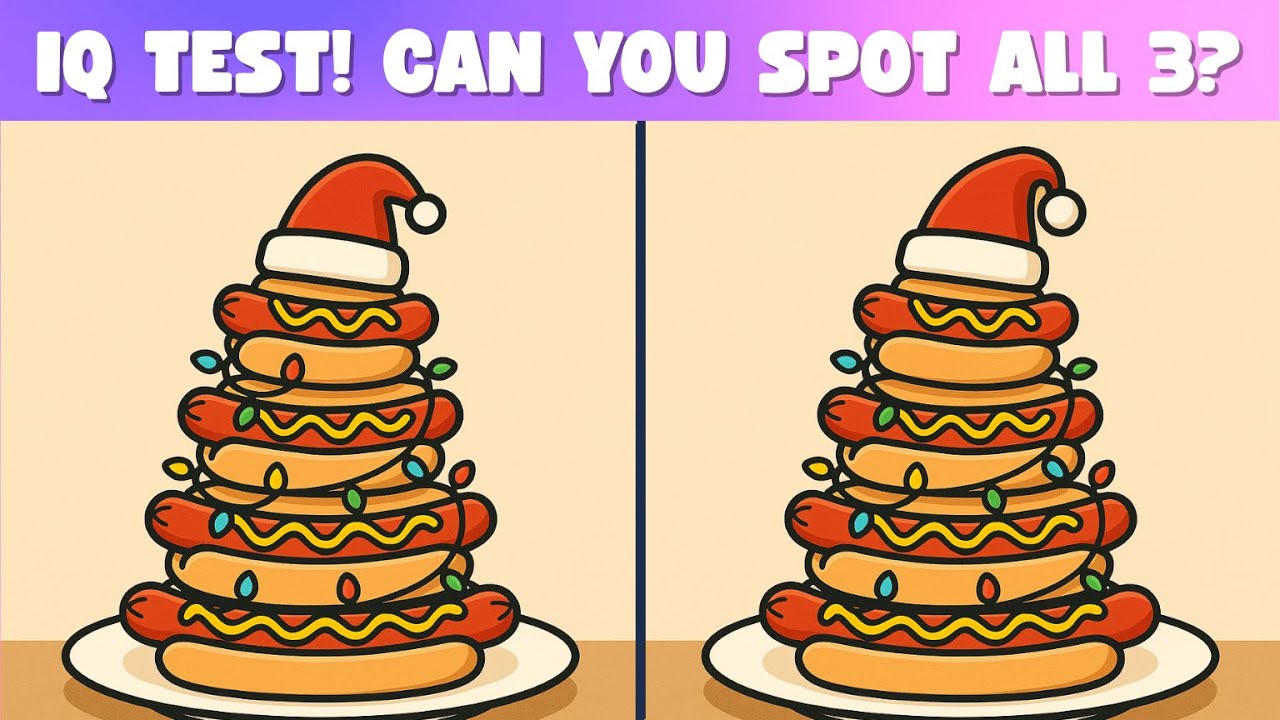Spot The Difference Challenge | Can You Spot All 3? Doubt It!