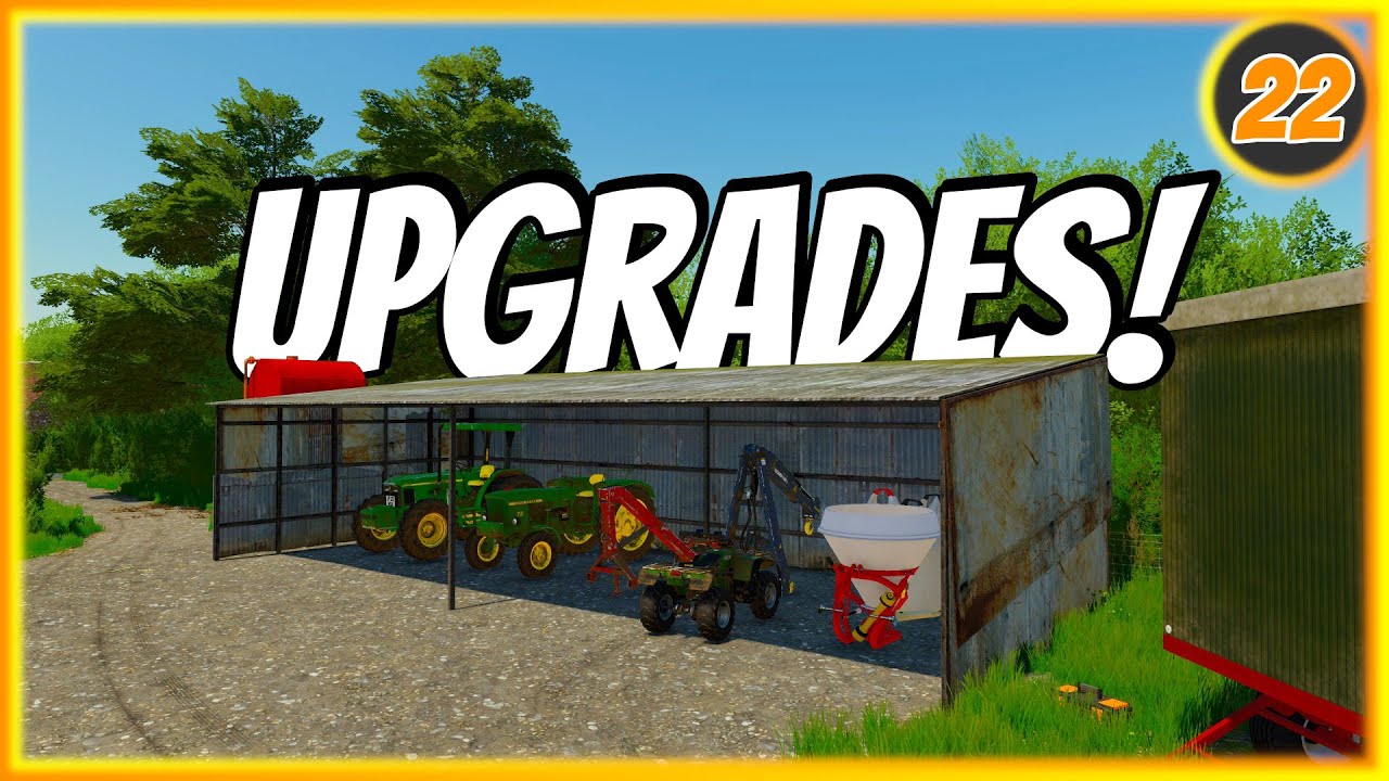 IMPROVING Our Farm Yard! | FS22 Survival | Court Farm Ep 22