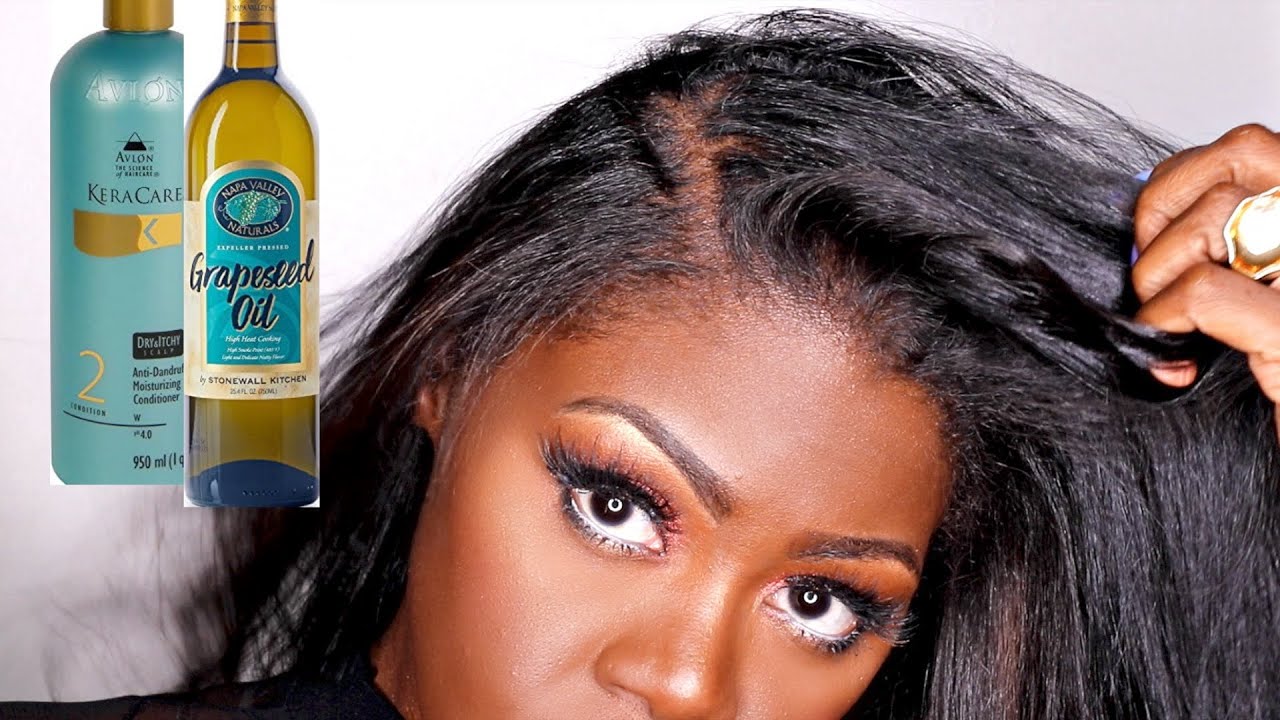Do I still use Grapeseed oil? How I maintain a healthy scalp - NO dandruff.