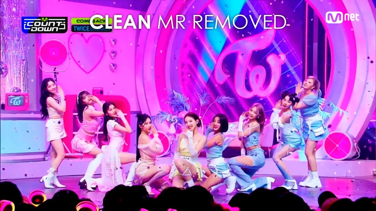 [CLEAN MR Removed] 220901 TWICE (트와이스) Talk That Talk | MCountdown