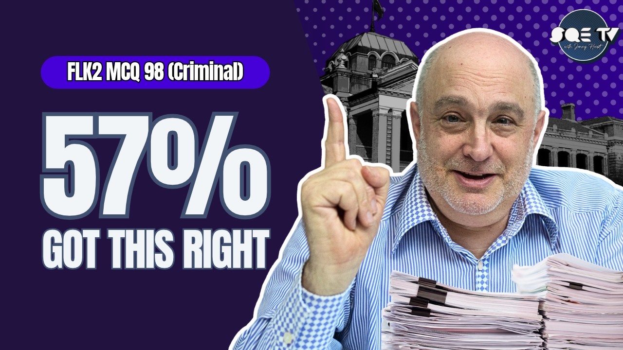 57% правильно ответили на этот вопрос по уголовному праву&hellip; А вы сможете?