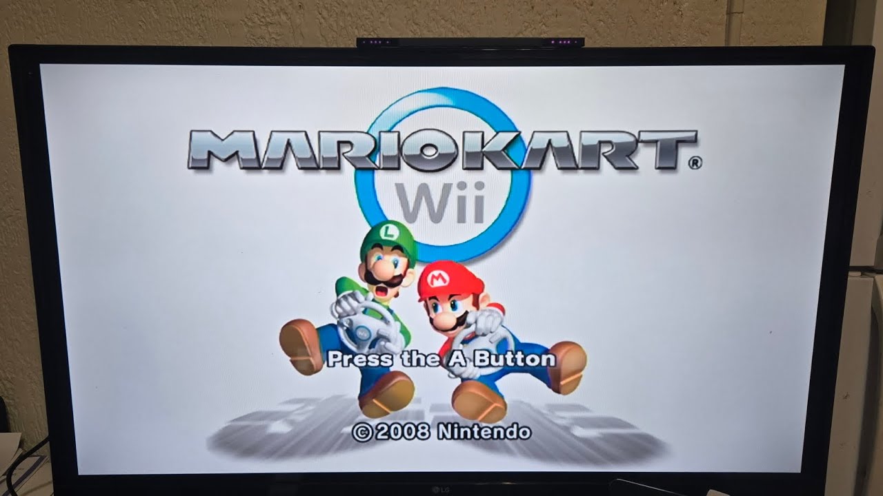 Unboxing Mario kart wii for the nintendo wii