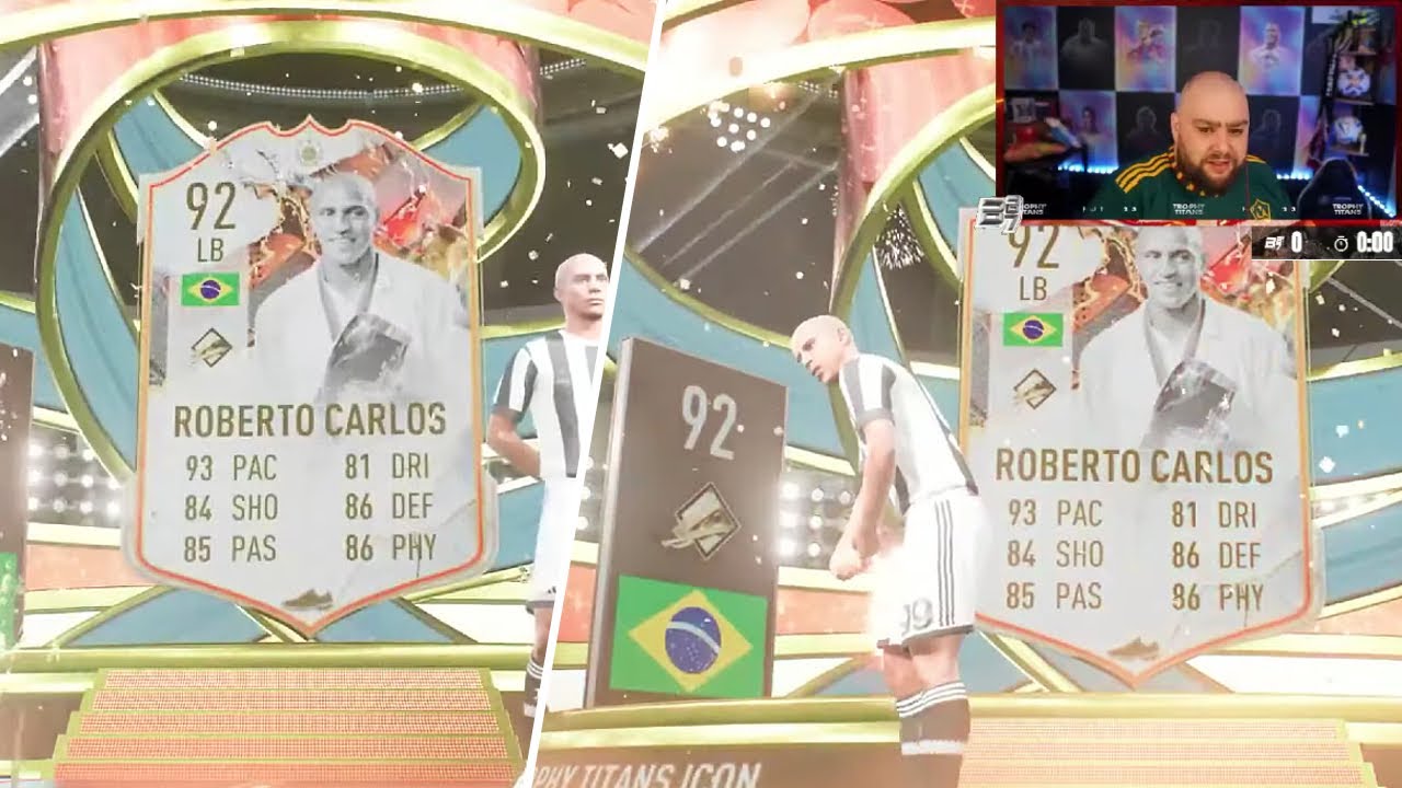 Bateson87 packs Roberto Carlos TT Icon back to back