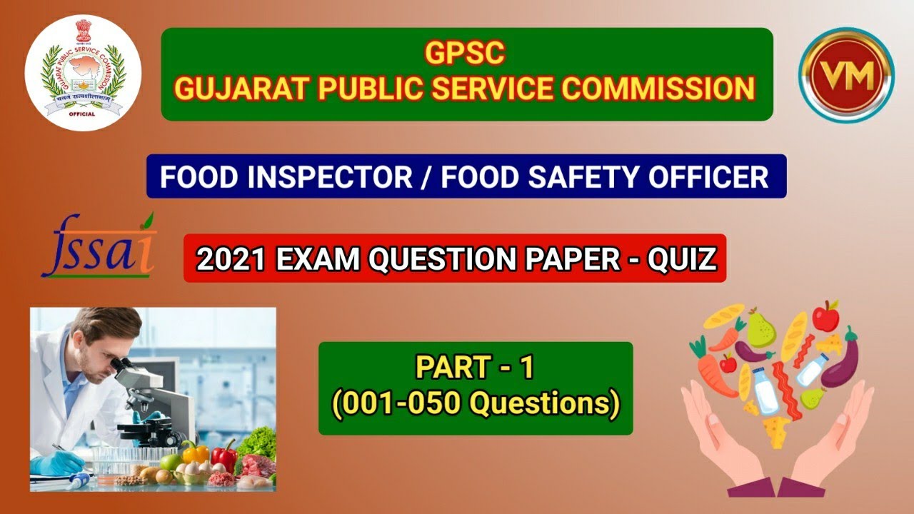 Gujarat || FI || FSO || 2021 || Exam Question Paper || Quiz || Part-1