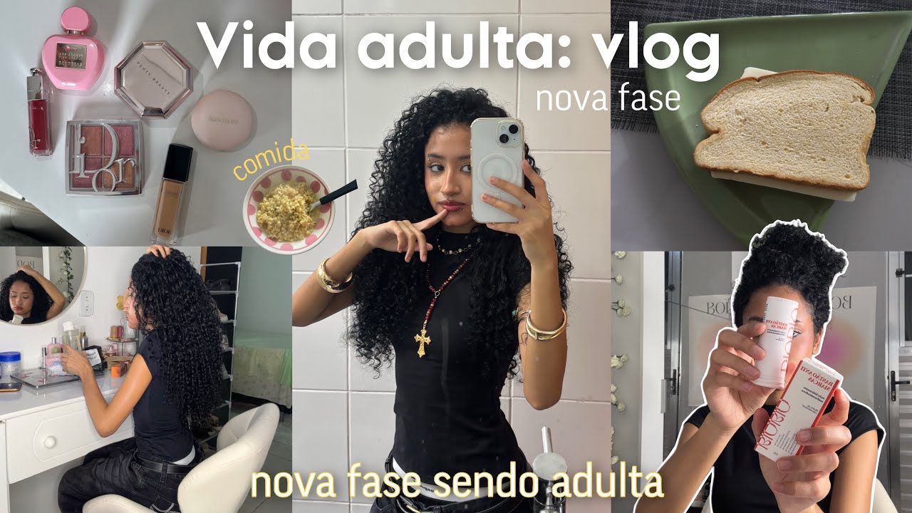 Vida Adulta VLOG: grwm, pendências no banco, trabalhos, recebidos, autocuidado⭐️💗