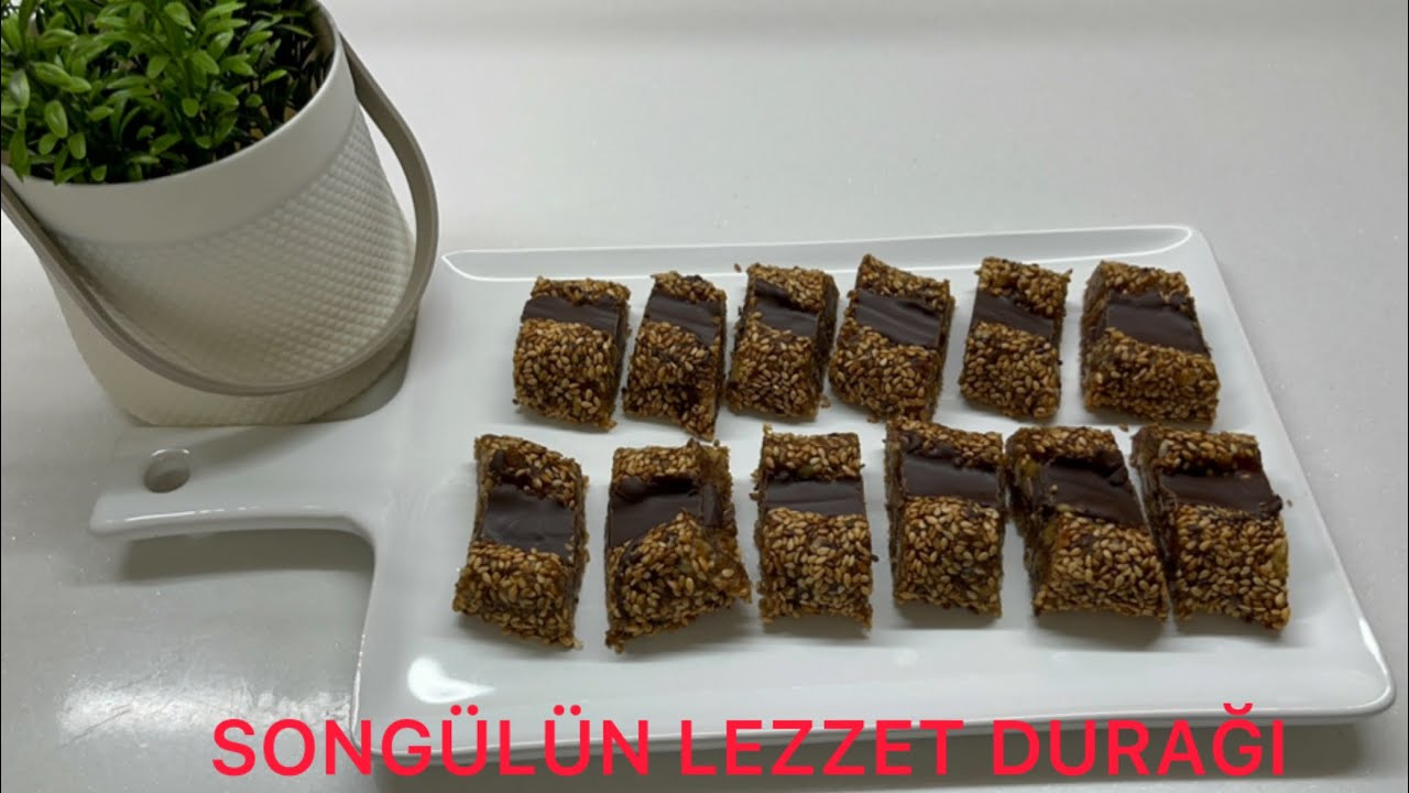 ÇİKOLATALI HURMA BARLARI (KALAN HURMALARINI DEĞERLENDİR)