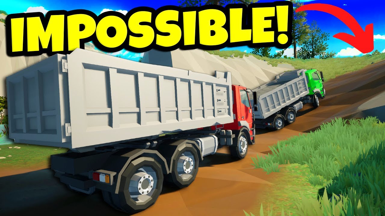 We Attempted the TOUGHEST Mountain Climb in Motor Town with Dump Trucks!