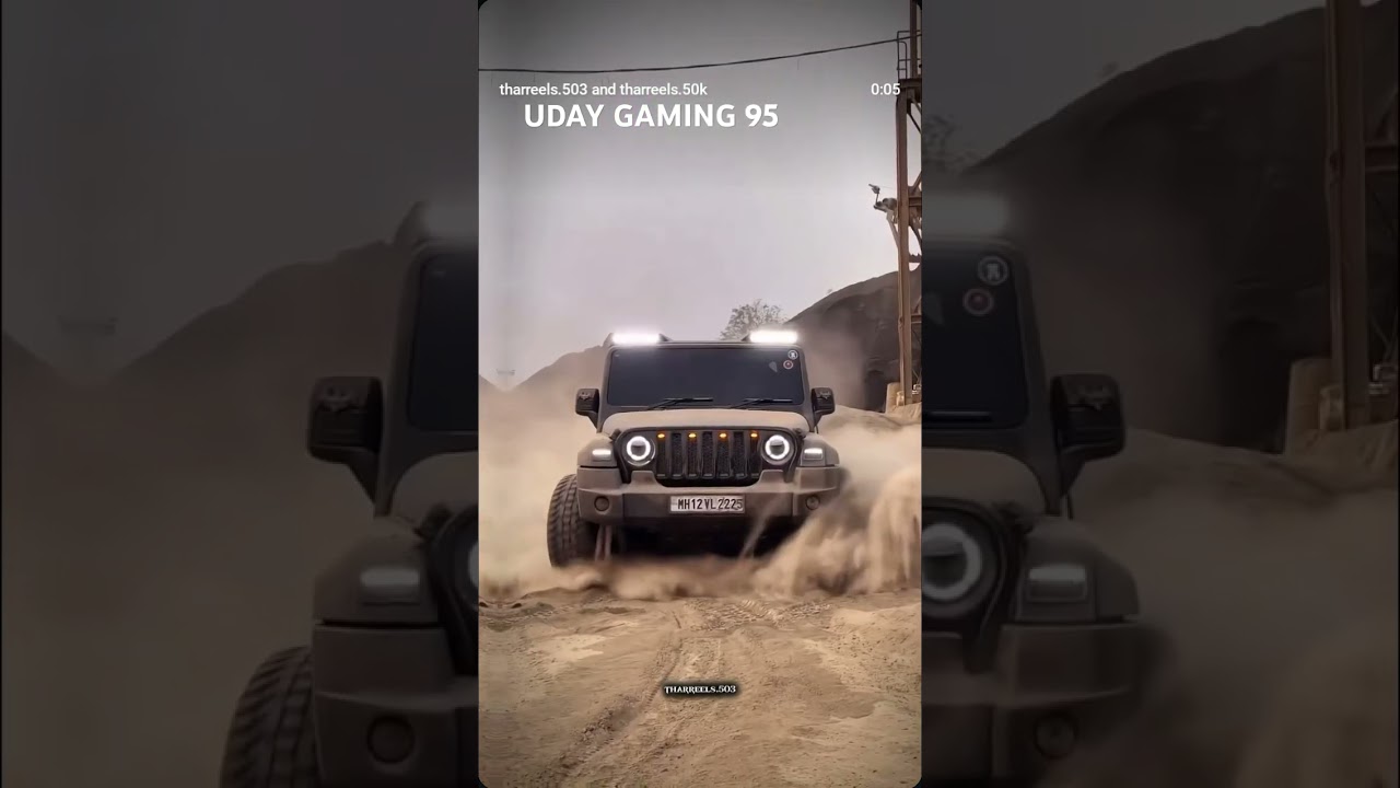 BLACK  THAR #UDAY GAMING 95#