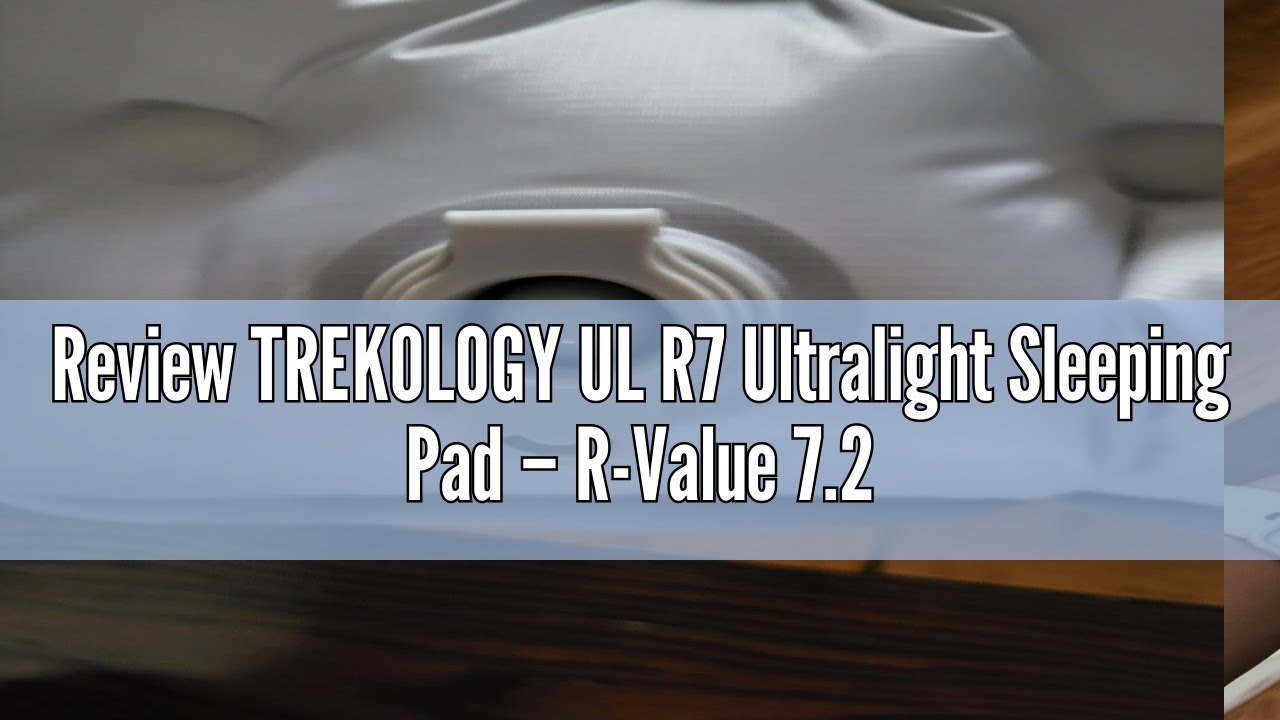 Review TREKOLOGY UL R7 Ultralight Sleeping Pad – R-Value 7.2, Insulated Camping Mattress for 4-Seaso
